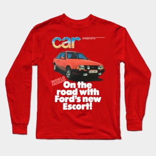 FORD ESCORT XR3 - magazine cover Long Sleeve T-Shirt